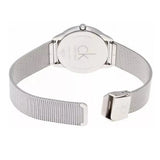 Calvin Klein Minimal Silver Dial Silver Mesh Bracelet Watch for Men - K3M211Y6 Authentic Buy Shop Now
