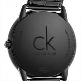 Calvin Klein Minimal Black Dial Black Mesh Bracelet Watch for Men - K3M21421 Authentic Buy Shop Now