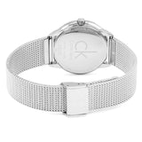 Calvin Klein Minimal Grey Dial Silver Mesh Bracelet Watch for Men - K3M22124 Authentic Buy Shop Now
