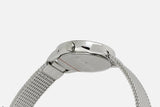 Calvin Klein Minimal White Dial Silver Mesh Bracelet Watch for Women - K3M23126 Authentic Buy Shop Now