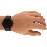 Calvin Klein Minimal Black Dial Black Mesh Bracelet Watch for Men - K3M514B1 Authentic Buy Shop Now