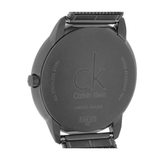Calvin Klein Minimal Grey Dial Grey Mesh Bracelet Watch for Men - K3M517P4 Authentic Buy Shop Now