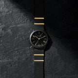 Calvin Klein Minimal Black Dial Black Steel Strap Watch For Men - K3M524Z1 Authentic Buy Shop Now