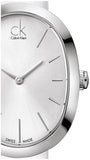 Calvin Klein Incentive White Dial White Leather Strap Watch for Women - K3P231L6 Authentic Buy Shop Now