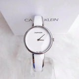 Calvin Klein Seduce White Dial Two Tone Steel Strap Watch for Women - K4E2N116 Authentic Buy Shop Now