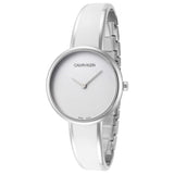 Calvin Klein Seduce White Dial Two Tone Steel Strap Watch for Women - K4E2N116 Authentic Buy Shop Now