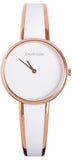 Calvin Klein Seduce White Dial Two Tone Steel Strap Watch for Women - K4E2N616 Authentic Buy Shop Now