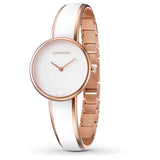 Calvin Klein Seduce Silver Dial Two Tone Steel Strap Watch for Women - K4E2N61Y Authentic Buy Shop Now