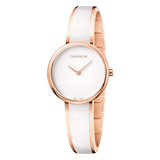 Calvin Klein Seduce White Dial Two Tone Steel Strap Watch for Women - K4E2N616 Authentic Buy Shop Now
