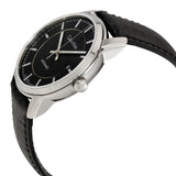 Calvin Klein Infinity Automatic Black Dial Black Leather Strap Watch for Men - K5S341C1 Authentic Buy Shop Now