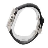 Calvin Klein Infinity Silver Dial Black Leather Strap Watch for Men - K5S341C6 Authentic Buy Shop Now
