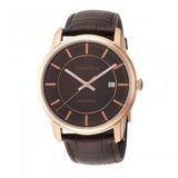 Calvin Klein Infinity Brown Dial Brown Leather Strap Watch for Men - K5S346GK Authentic Buy Shop Now
