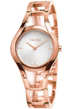 Calvin Klein Class White Dial Rose Gold Steel Strap Watch for Women - K6R23626 Authentic Buy Shop Now