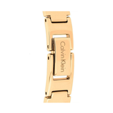Calvin Klein Drift Silver Dial Gold Steel Strap Watch for Women - K6S2N516 Authentic Buy Shop Now