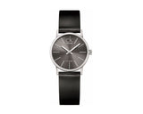 Calvin Klein Minimal Black Dial Black Leather Strap Watch for Women - K7622107 Authentic Buy Shop Now