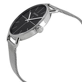 Calvin Klein Even Black Dial Silver Mesh Bracelet Watch for Women - K7B23121 Authentic Buy Shop Now