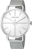 Calvin Klein Even White Dial Silver Mesh Bracelet Watch for Women - K7B23126 Authentic Buy Shop Now