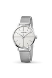 Calvin Klein Even Quartz White Dial Silver Steel Strap Watch for Women - K7B21126 Authentic Buy Shop Now