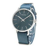 Calvin Klein Even Green Dial Green NATO Strap Watch for Men - K7B211WL Authentic Buy Shop Now