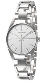 Calvin Klein Dainty Silver Dial Silver Steel Strap Watch for Women - K7L23146 Authentic Buy Shop Now