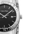 Calvin Klein City Black Dial Silver Steel Strap Watch for Men - K7Q21141 Authentic Buy Shop Now