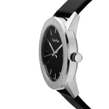 Calvin Klein Steady Black Dial Black Leather Strap Watch for Women - K7Q211C1 Authentic Buy Shop Now