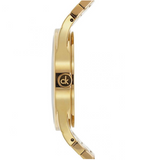 Calvin Klein Dainty White Dial Gold Steel Strap Watch for Women - K7L23546 Authentic Buy Shop Now