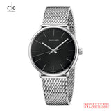 Calvin Klein High Noon Black Dial Silver Mesh Bracelet Watch for Men - K8M21121 Authentic Buy Shop Now