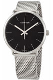 Calvin Klein High Noon Black Dial Silver Mesh Bracelet Watch for Men - K8M21121 Authentic Buy Shop Now
