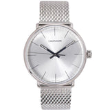 Calvin Klein White Dial Silver Mesh Bracelet Watch for Women - K8M21126 Authentic Buy Shop Now