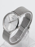 Calvin Klein White Dial Silver Mesh Bracelet Watch for Women - K8M21126 Authentic Buy Shop Now
