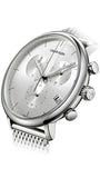 Calvin Klein High Noon Silver Dial Silver Mesh Bracelet Watch for Men - K8M27126 Authentic Buy Shop Now