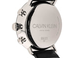 Calvin Klein High Noon Chronograph Black Dial Black Leather Strap Watch for Men - K8M271C1 Authentic Buy Shop Now