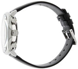 Calvin Klein High Noon Chronograph White Dial Black Leather Strap Watch for Men - K8M271C6 Authentic Buy Shop Now