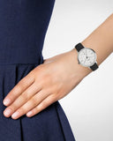 Fossil Jacqueline Quartz White Dial Black Leather Strap Watch for Women - ES3972 Authentic Buy Shop Now