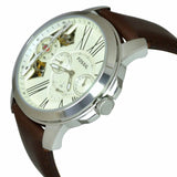 Fossil Grant Twist Multi-Function White Dial Brown Leather Strap Watch for Men - ME1144 Authentic Buy Shop Now