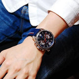 Tommy Hilfiger Decker Blue Dial Blue Rubber Strap Watch for Men - 1791476 Authentic Buy Shop Now