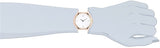 Calvin Klein Skirt White Dial White Leather Strap Watch for Women - K2U236K6 Authentic Buy Shop Now