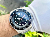 Citizen Mechanical Black Dial Silver Steel Strap Watch For Men - NJ0120-81E Authentic Buy Shop Now