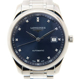Longines Master Collection Automatic 40mm Blue Dial Silver Steel Strap Watch for Men - L2.793.4.97.6 Authentic Buy Shop Now