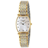 Longines La Grande Classique White Dial Two Tone Mesh Bracelet Watch for Women - L4.205.2.87.7 Authentic Buy Shop Now