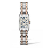 Longines Dolcevita Diamonds White Dial Two Tone Steel Strap Watch for Women - L5.258.5.79.7 Authentic Buy Shop Now