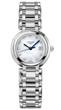 Longines PrimaLuna Mother of Pearl Dial Silver Steel Strap Watch for Women - L8.110.4.87.6 Authentic Buy Shop Now