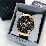 Guess Black Dial Black Rubber Strap Watch For Women - W1053L7 Authentic Buy Shop Now