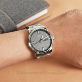 Mido Multifort Automatic Gray Dial Silver Steel Strap Watch For Men - M005.430.11.061.80 Authentic Buy Shop Now