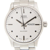 Mido Multifort Automatic Silver Dial Silver Steel Strap Watch For Men - M005.430.11.031.80 Authentic Buy Shop Now
