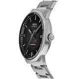 Mido Commander Automatic Gradient Black Dial Silver Steel Strap Watch For Men - M021.407.11.411.00 Authentic Buy Shop Now