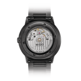 Mido Commander II Automatic Gradient Black Dial Black Steel Strap Watch For Men - M021.407.33.411.00 Authentic Buy Shop Now
