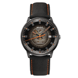 Mido Commander Automatic Gradient Black Dial Black Nylon Strap Watch For Men - M021.407.37.411.00 Authentic Buy Shop Now