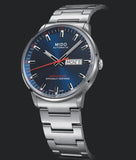 Mido Commander II Automatic Chronometer Blue Dial Silver Steel Strap Watch For Men - M021.431.11.041.00 Authentic Buy Shop Now